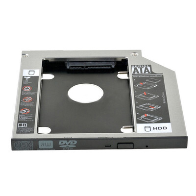 SATA 2nd Hard Disk Drive SSD HDD Caddy Adapter bay For HP ProBook 4340s 4341s 4540s 4545s 4740S laptop TouchSmart tx2 AD-7586H
SATA 2nd Hard Disk Drive SSD HDD Caddy Adapter bay For HP ProBook 4340s 4341s 4540s 4545s 4740S laptop TouchSmart tx2 AD-7586H