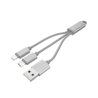 Viwind Charger Cable2 in 1 Multiple USB Cable with Lightning & Micro Ports for iPhone iPad iPod Samsung HTC LG HUAWEI
Viwind Charger Cable2 in 1 Multiple USB Cable with Lightning & Micro Ports for iPhone iPad iPod Samsung HTC LG HUAWEI