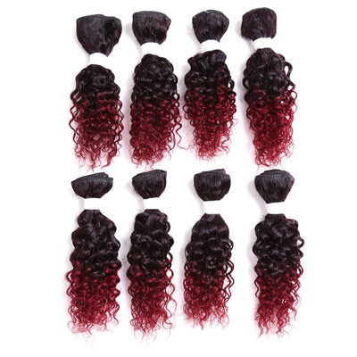 8inch 8pcspack Ombre Brazilian Hair curly Wave 1BBurgundy Ombre Hair Bundles Weave Human Hair Extension
8inch 8pcspack Ombre Brazilian Hair curly Wave 1BBurgundy Ombre Hair Bundles Weave Human Hair Extension