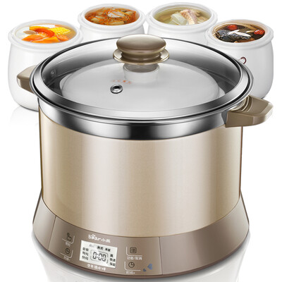 Bear (Bear) electric stew pot water stew pot ceramic pot stew pot stainless steel porridge soup automatic DDZ-A35A1 3.5L
Bear (Bear) electric stew pot water stew pot ceramic pot stew pot stainless steel porridge soup automatic DDZ-A35A1 3.5L