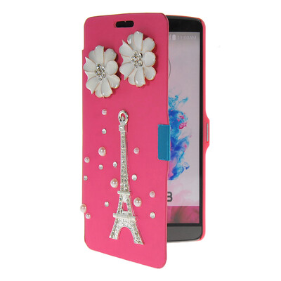 MOONCASE Bling Rhinestone Crystal Ultre Slim Leather Side Flip Wallet Shell Back Case Cover for LG G3 Hot pink
MOONCASE Bling Rhinestone Crystal Ultre Slim Leather Side Flip Wallet Shell Back Case Cover for LG G3 Hot pink