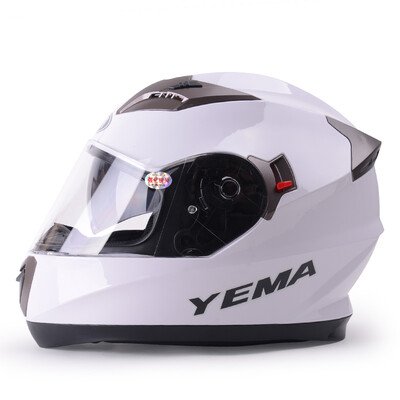 Yema YEMA 829 Motorcycle Helmet Male Full Cover Summer Double Lens Full Helmet Female Electric Running Helmet Safety helmet Four seasons Code Black
Yema YEMA 829 Motorcycle Helmet Male Full Cover Summer Double Lens Full Helmet Female Electric Running Helmet Safety helmet Four seasons Code Black