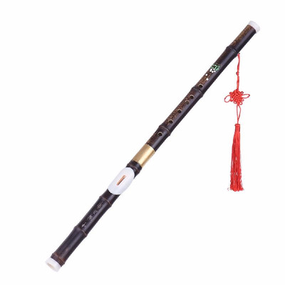 Detchable Natural Black Bamboo Bawu Ba Wu Transverse Flute Pipe Musical Instrument in G Key for Beginner Music Lovers as Gift
Detchable Natural Black Bamboo Bawu Ba Wu Transverse Flute Pipe Musical Instrument in G Key for Beginner Music Lovers as Gift