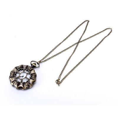 Bronze GunBlack Steampunk Quartz Pocket Watch Pendant Necklace Chain Style 23 ROSE
Bronze GunBlack Steampunk Quartz Pocket Watch Pendant Necklace Chain Style 23 ROSE