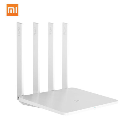 Xiaomi Mi WiFi Router 3G 24G5G 1167mbps 256MB 80211ac 4-antennas Large Coverage Through-wall Dual Band 128MB Flash USB30 Netwo
Xiaomi Mi WiFi Router 3G 24G5G 1167mbps 256MB 80211ac 4-antennas Large Coverage Through-wall Dual Band 128MB Flash USB30 Netwo