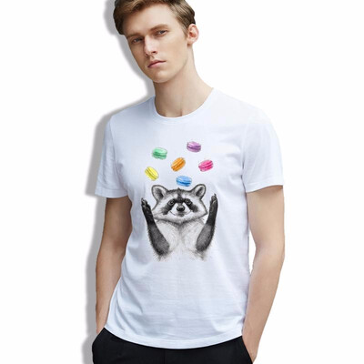 Men T Shirt 3D Print Raccoon Macaron Colorful Cotton Cartoon Animals tee Short Sleeve Fashion Cute clothes
Men T Shirt 3D Print Raccoon Macaron Colorful Cotton Cartoon Animals tee Short Sleeve Fashion Cute clothes