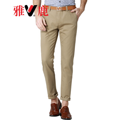 Yalu casual pants mens business casual solid color wild trousers mens youth Slim comfortable straight casual pants mens clothing BS-8551106 beige 33
Yalu casual pants mens business casual solid color wild trousers mens youth Slim comfortable straight casual pants mens clothing BS-8551106 beige 33