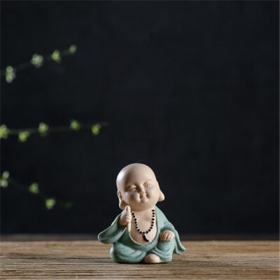 Chinese Ceramics Novice Decoration Zen Buddhism Monk Tea Pet Creative Home Living Room Decoration
Chinese Ceramics Novice Decoration Zen Buddhism Monk Tea Pet Creative Home Living Room Decoration