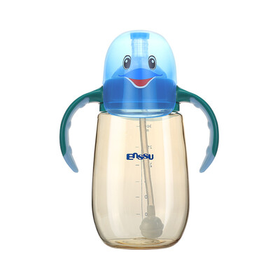 Enssu PPSU baby learning cup childrens cup sippy cup kindergarten shatter-resistant duckbill cup with handle fun cup with gravity ball ES3118 300ml
Enssu PPSU baby learning cup childrens cup sippy cup kindergarten shatter-resistant duckbill cup with handle fun cup with gravity ball ES3118 300ml