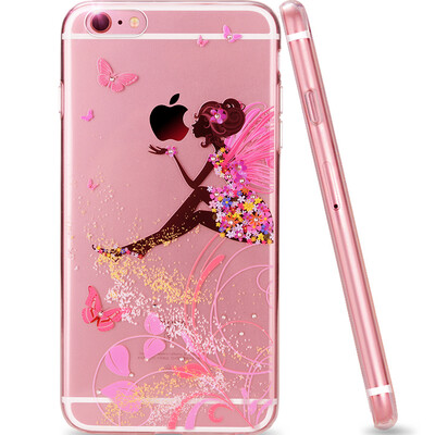 Send Zi Apple iphone6s 6 mobile phone shell painted cartoon anti-fall shell rhinestone fairy 47 inches
Send Zi Apple iphone6s 6 mobile phone shell painted cartoon anti-fall shell rhinestone fairy 47 inches