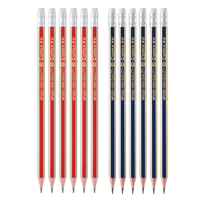 Qixin COMIX Hexagonal Wood Pencil with Wipe Head Advanced Writing HB Pencil Student Pencil 12pcsBox MP2020
Qixin COMIX Hexagonal Wood Pencil with Wipe Head Advanced Writing HB Pencil Student Pencil 12pcsBox MP2020