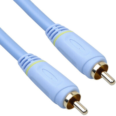 Ferguson (cabos) F02002 digital coaxial cable audio line RCA line subwoofer audio cable 2 m home version
Ferguson (cabos) F02002 digital coaxial cable audio line RCA line subwoofer audio cable 2 m home version