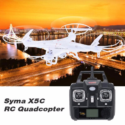 Syma X5C 24Ghz 6-Axis Gyro RC Quadcopter Drone UAV RTF UFO w 2MP HD Camera HOT
Syma X5C 24Ghz 6-Axis Gyro RC Quadcopter Drone UAV RTF UFO w 2MP HD Camera HOT