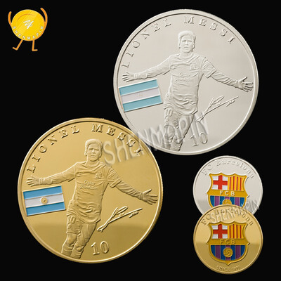 Messis football coin Barcelona football World Cup super star messi coins football star collection
Messis football coin Barcelona football World Cup super star messi coins football star collection