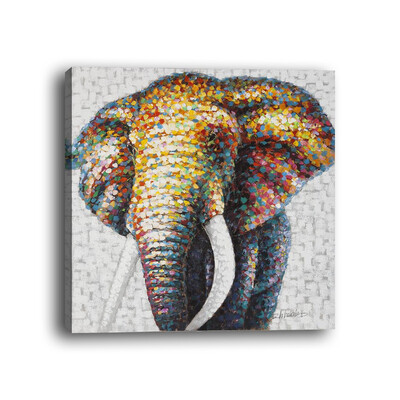 Framed canvas modern living room bedroom background wall abstract still life elephant decorative painting
Framed canvas modern living room bedroom background wall abstract still life elephant decorative painting