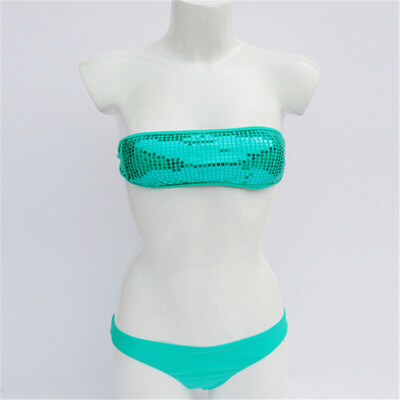 Bikini Bandeau Bling Sequin Bikinis Swimwear Women Bikini Set Beachwear Push Up Swimsuit Bathing Suits
Bikini Bandeau Bling Sequin Bikinis Swimwear Women Bikini Set Beachwear Push Up Swimsuit Bathing Suits