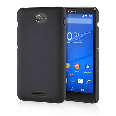 MOONCASE Hard Rubberized Rubber Coating Devise Back Case Cover for Sony Xperia E4 Black
MOONCASE Hard Rubberized Rubber Coating Devise Back Case Cover for Sony Xperia E4 Black