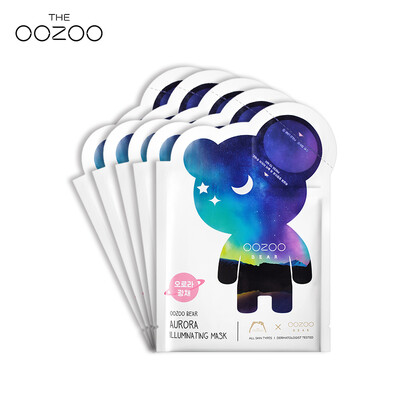 OOZOO Aozhuo Aurora bear radiance mask control oil hydrating mask female self-employed 27ml5
OOZOO Aozhuo Aurora bear radiance mask control oil hydrating mask female self-employed 27ml5