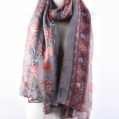 Guttavalli Women Fashion Flowers Viscose Scarf Soft Summer Chevron Long Shawl Romantic Stripes Geometric Floral Scarves Wraps
Guttavalli Women Fashion Flowers Viscose Scarf Soft Summer Chevron Long Shawl Romantic Stripes Geometric Floral Scarves Wraps