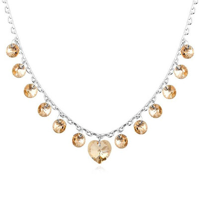 New Heart Statement Necklaces Pendants Crystal from Swa Elements Decoration Choker Collar Necklace Chain Women 14092
New Heart Statement Necklaces Pendants Crystal from Swa Elements Decoration Choker Collar Necklace Chain Women 14092