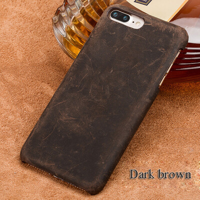 Genuine Leather Phone Case For iPhone 7 8 Plus Case Crazy Horse Leather Back Cover For X 6 6S Plus Case
Genuine Leather Phone Case For iPhone 7 8 Plus Case Crazy Horse Leather Back Cover For X 6 6S Plus Case