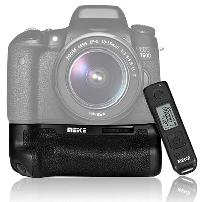 Meike MK-760D Pro SLR камера для дистанционного управления и аккумуляторная батарея для Canon 750D / 760D
Meike MK-760D Pro SLR камера для дистанционного управления и аккумуляторная батарея для Canon 750D / 760D