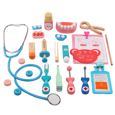 Wooden childrens medicine equipment house simulation doctor toy girl girl nurse doctor stethoscope
Wooden childrens medicine equipment house simulation doctor toy girl girl nurse doctor stethoscope