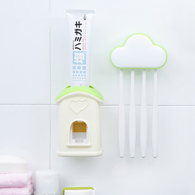 Wall mounted automatic toothpaste dispenser squeezing device dust-proof toothbrush holder
Wall mounted automatic toothpaste dispenser squeezing device dust-proof toothbrush holder