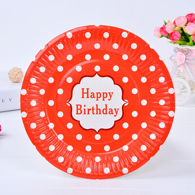 FANLUS Disposable 7 x 7" Fun-Filled Birthday Party "Happy Birthday" Round Dot Dessert Plates 8 Piece Cake plates Multi Color
FANLUS Disposable 7 x 7" Fun-Filled Birthday Party "Happy Birthday" Round Dot Dessert Plates 8 Piece Cake plates Multi Color