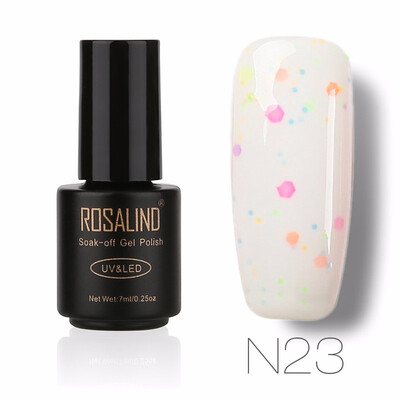 ROSALIND Gel 1S 7ml N01-24 Cheese Series Nail Gel Polish UV LED Glitter Manicure Nail Art Semi Permanent Soak Off gel lacquer
ROSALIND Gel 1S 7ml N01-24 Cheese Series Nail Gel Polish UV LED Glitter Manicure Nail Art Semi Permanent Soak Off gel lacquer