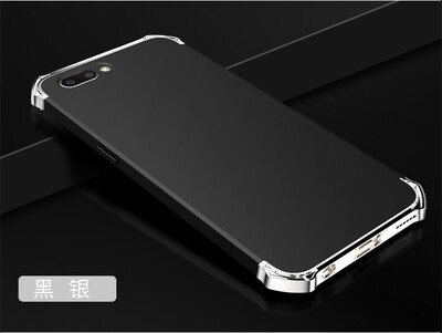 Goowiiz Phone Case For Oppo R11R11sR11 Plus Fashion Plating Matte Hard PC Hybrid Prevent falling Full Protection