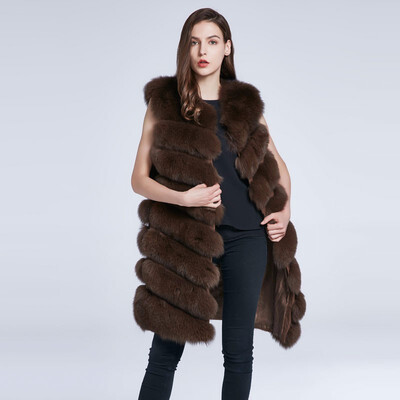 Winter Fox Fur Long Vest Natural Fur Coat Furry Vest Real Fur Coat Winter Jacket Tilt Stripe Stitch New Sale 2018 Discount
Winter Fox Fur Long Vest Natural Fur Coat Furry Vest Real Fur Coat Winter Jacket Tilt Stripe Stitch New Sale 2018 Discount