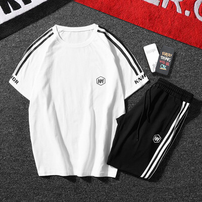 Short sleeve leisure suit men 2018 short sleeve T-shirt men&39s new summer men&39s Korean version of the trendy Hong Kong style sports
Short sleeve leisure suit men 2018 short sleeve T-shirt men&39s new summer men&39s Korean version of the trendy Hong Kong style sports