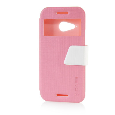 MOONCASE View Window Leather Side Flip Pouch Ultra Slim Shell Back ЧЕХОЛ ДЛЯ HTC One Mini 2 (M8 Mini) Pink
MOONCASE View Window Leather Side Flip Pouch Ultra Slim Shell Back ЧЕХОЛ ДЛЯ HTC One Mini 2 (M8 Mini) Pink