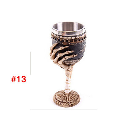 Bar creative palm skull goblet full 3D knights stainless steel drinking cup mug pineapple cocktail cup
Bar creative palm skull goblet full 3D knights stainless steel drinking cup mug pineapple cocktail cup