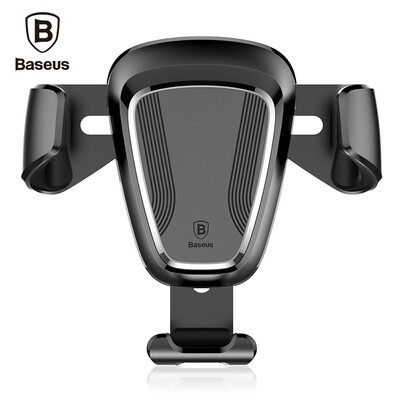 Baseus Gravity Air Vent Car Mount 360 Degree Rotation Phone Holder Cradle Accurate Lock the Phone Firmly Scratch Resistance
Baseus Gravity Air Vent Car Mount 360 Degree Rotation Phone Holder Cradle Accurate Lock the Phone Firmly Scratch Resistance