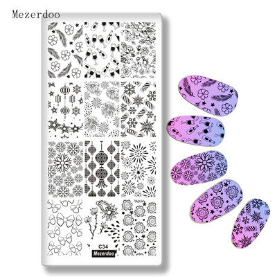 Festival Flower Style Nail Art Stamping Image Plate Lantern Bowknot Candy Design Stamp for Nail Art Stencils Decorations C34
Festival Flower Style Nail Art Stamping Image Plate Lantern Bowknot Candy Design Stamp for Nail Art Stencils Decorations C34