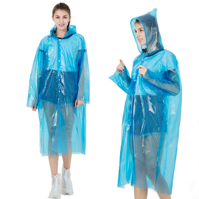 40000 km disposable raincoat PE thickening adult poncho outdoor hiking travel disposable poncho men&women rain gear reusable 5 Pack SW8026 blue
40000 km disposable raincoat PE thickening adult poncho outdoor hiking travel disposable poncho men&women rain gear reusable 5 Pack SW8026 blue