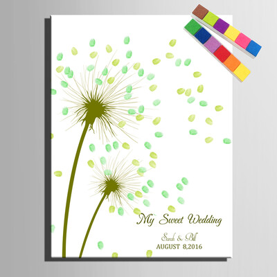 Fingerprint Tree Signature Canvas Painting Dandelion Wedding Gift Wedding DIY Decoration Fingerprint SignatureInclude 6Ink
Fingerprint Tree Signature Canvas Painting Dandelion Wedding Gift Wedding DIY Decoration Fingerprint SignatureInclude 6Ink