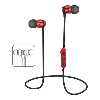 BON CREATION T8 Metal Magnet Earphones Bluetooth Headphone Running Sport Wireless Headset Earphones For IOS Android Smart Phones
BON CREATION T8 Metal Magnet Earphones Bluetooth Headphone Running Sport Wireless Headset Earphones For IOS Android Smart Phones
