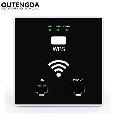 300Mbps in Wall WiFi Access Point Wireless Socket AP for Hotel WiFi Project Support AC Management RJ45 RJ11 WPS Encryption
300Mbps in Wall WiFi Access Point Wireless Socket AP for Hotel WiFi Project Support AC Management RJ45 RJ11 WPS Encryption