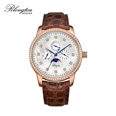 RlongTou watch mens elegant series 103M-P-C rose gold shell face belt - shell face Diamond
RlongTou watch mens elegant series 103M-P-C rose gold shell face belt - shell face Diamond