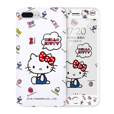 shell film set Hello Kitty iPhone7plus8plus mobile phone shell Apple 78plus tempered film all-inclusive silicone cartoon anti-fall soft shell innocence Hello Kitty
shell film set Hello Kitty iPhone7plus8plus mobile phone shell Apple 78plus tempered film all-inclusive silicone cartoon anti-fall soft shell innocence Hello Kitty
