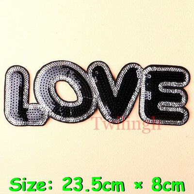 1Pcs Badge Brand Patches Sequin Shine Sticker Letter I Love Paris Motif Applique Garment Children Women DIY Clothes Bags Shoes
1Pcs Badge Brand Patches Sequin Shine Sticker Letter I Love Paris Motif Applique Garment Children Women DIY Clothes Bags Shoes