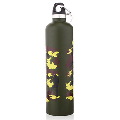 mymei Stainless Steel Cup 750ml Vacuum Thermal Camouflage Kettle Drinks Travel Bottle
mymei Stainless Steel Cup 750ml Vacuum Thermal Camouflage Kettle Drinks Travel Bottle