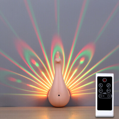 TOMNEW Remote Control Wall Lamp Projector Night Light Peacock Shape Led Sleep Soother Aurora Projection for Baby Nursery Kids Room
TOMNEW Remote Control Wall Lamp Projector Night Light Peacock Shape Led Sleep Soother Aurora Projection for Baby Nursery Kids Room