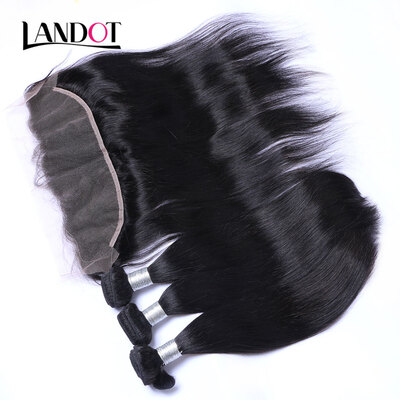 8A Brazilian Virgin Hair Straight With Ear To Ear 13x4 Lace Frontal Closure 3 Bundles Human Hair Weave Closures 4Pcs Natural Black
8A Brazilian Virgin Hair Straight With Ear To Ear 13x4 Lace Frontal Closure 3 Bundles Human Hair Weave Closures 4Pcs Natural Black