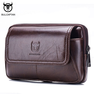 BULLCAPTAIN Phone Cigarette Purse Fanny Pack Waist Bag Leather Hip Bum Money Belt Bag Waist Packs Men Belt Pouch Bags horizontal
BULLCAPTAIN Phone Cigarette Purse Fanny Pack Waist Bag Leather Hip Bum Money Belt Bag Waist Packs Men Belt Pouch Bags horizontal