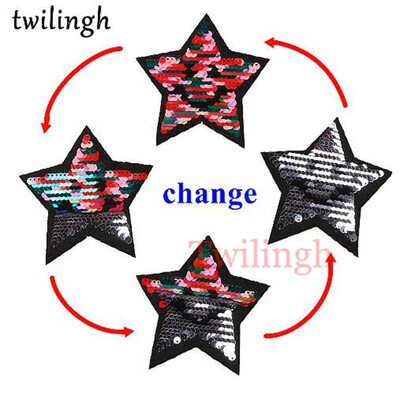 twilingh 1pc Patch Reversible Change Color Sequins Patches DIY Sew On Patches For Clothes Applique Clothing Decoration
twilingh 1pc Patch Reversible Change Color Sequins Patches DIY Sew On Patches For Clothes Applique Clothing Decoration