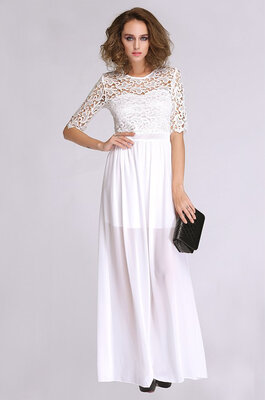 New Women's Ladies Elegant Medium Sleeve O-Neck Sexy Hollow Out Lace Chiffon Cocktail Party Prom Evening Long Dress Gown
New Women's Ladies Elegant Medium Sleeve O-Neck Sexy Hollow Out Lace Chiffon Cocktail Party Prom Evening Long Dress Gown